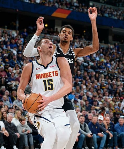 Nikola Jokic outduels Wembanyama in Nuggets' win .